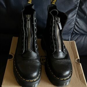 Dr. Martens Black Combat Boots
